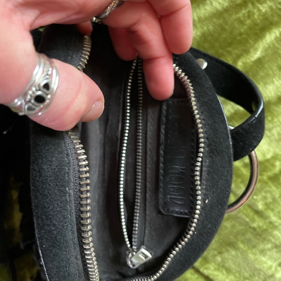 Suede fringe bag - Picture 3 of 4